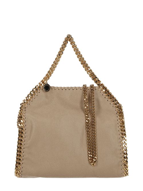 Butter-cream beige faux-leather mini Falabella tote bag Stella Mc Cartney | 371223W93559300